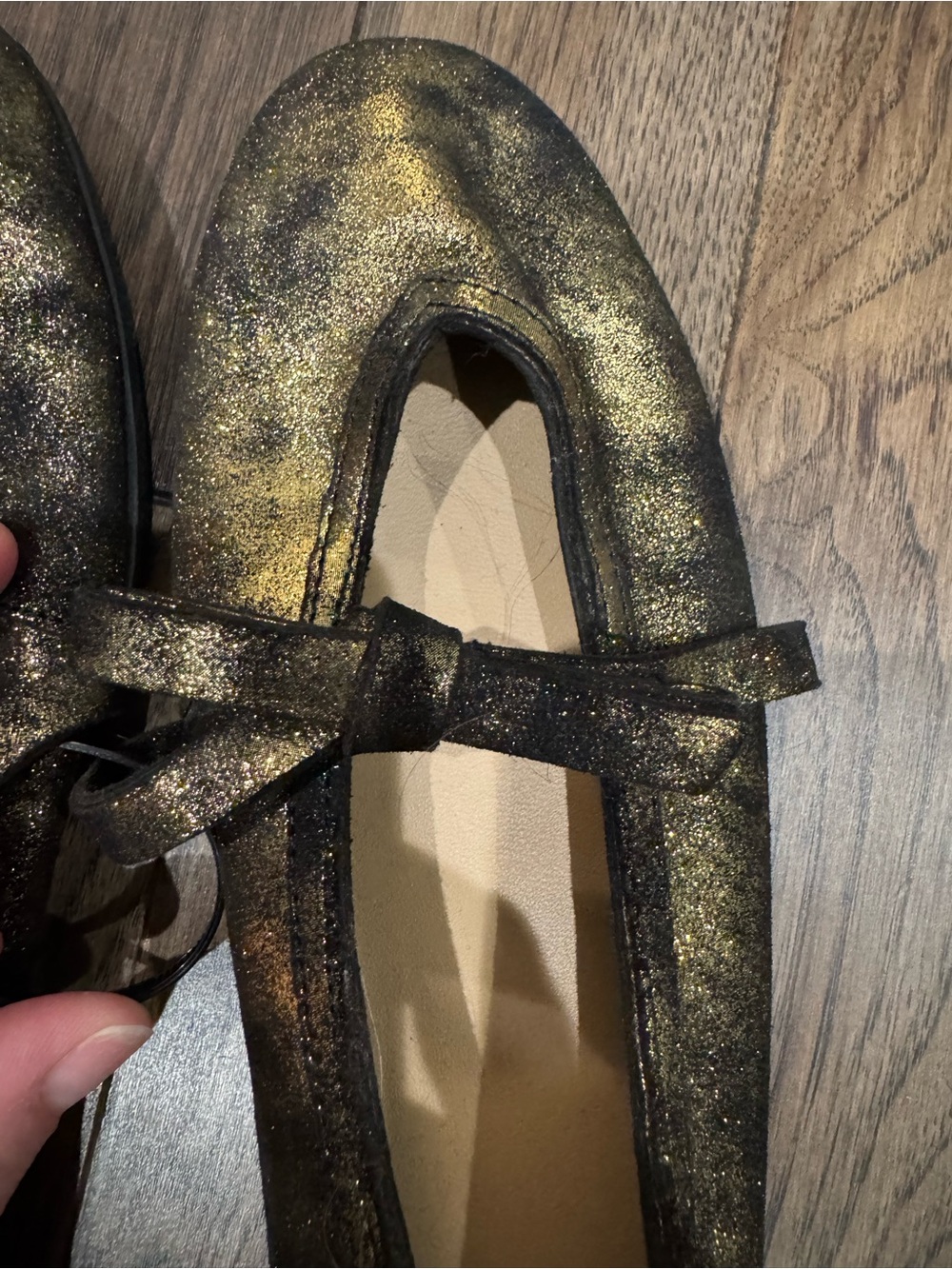 NEW Free People Mania Bow Flats in the "Bronze Age” - Picture 4 of 4